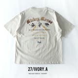 tシャツ メンズ 綿100 大きめ 半袖 ピグメント キャラT ディズニー | GENELESS | 詳細画像4 