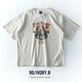tシャツ メンズ 綿100 大きめ 半袖 ピグメント キャラT IT ピエロ | GENELESS | 詳細画像8 