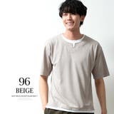 tシャツ メンズ 半袖 オシャレ レイヤード フェイクレイヤード Tシャツ | GENELESS | 詳細画像10
