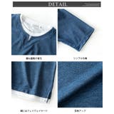 tシャツ メンズ 半袖 オシャレ レイヤード フェイクレイヤード Tシャツ | GENELESS | 詳細画像12