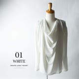 tシャツ メンズ 長袖 ドレープネック 長袖tシャツ ヴィジュアル系 トップス | GENELESS | 詳細画像7