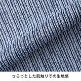 tシャツ メンズ 長袖 Vネック Tシャツ 長袖tシャツ テレコ スリム 秋冬 | GENELESS | 詳細画像17 