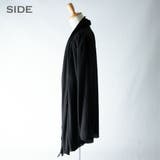 カーディガン メンズ ドレープ ロング カーデ 長袖 フェイクレイヤード | GENELESS | 詳細画像7 