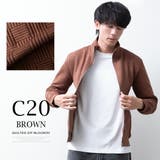 アウター メンズ スタンド ジャガード 立ち襟 スリム ブルゾン ジャージ | GENELESS | 詳細画像10 