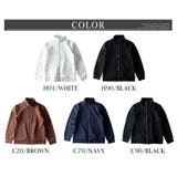 アウター メンズ スタンド ジャガード 立ち襟 スリム ブルゾン ジャージ | GENELESS | 詳細画像14 