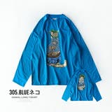 tシャツ メンズ 長袖 オーバーサイズ 長袖tシャツ ゆったり Tシャツ ネコ | GENELESS | 詳細画像10
