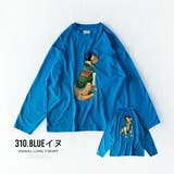 tシャツ メンズ 長袖 オーバーサイズ 長袖tシャツ ゆったり Tシャツ ネコ | GENELESS | 詳細画像15