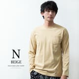 tシャツ メンズ 長袖 ポケット付き 綿100 長袖tシャツ ゆったり | GENELESS | 詳細画像10 