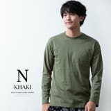 tシャツ メンズ 長袖 ポケット付き 綿100 長袖tシャツ ゆったり | GENELESS | 詳細画像11 
