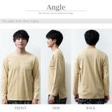 tシャツ メンズ 長袖 ポケット付き 綿100 長袖tシャツ ゆったり | GENELESS | 詳細画像17 