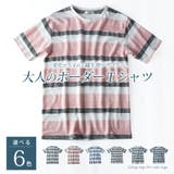 tシャツ メンズ 半袖 ボーダー 半袖tシャツ ジャガード Tシャツ 夏 | GENELESS | 詳細画像3