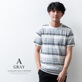 tシャツ メンズ 半袖 ボーダー 半袖tシャツ ジャガード Tシャツ 夏 | GENELESS | 詳細画像6