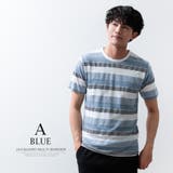 tシャツ メンズ 半袖 ボーダー 半袖tシャツ ジャガード Tシャツ 夏 | GENELESS | 詳細画像8