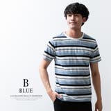 tシャツ メンズ 半袖 ボーダー 半袖tシャツ ジャガード Tシャツ 夏 | GENELESS | 詳細画像11