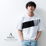 tシャツ メンズ 半袖 オーバーサイズ 切替 おしゃれ 半袖tシャツ 夏 | GENELESS | 詳細画像6