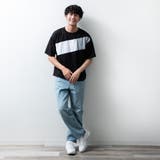 tシャツ メンズ 半袖 オーバーサイズ 切替 おしゃれ 半袖tシャツ 夏 | GENELESS | 詳細画像9
