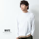 tシャツ メンズ トップス 長袖 重ね着風 ゆったり ロンt クルーネック | GENELESS | 詳細画像9