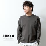 tシャツ メンズ トップス 長袖 重ね着風 ゆったり ロンt クルーネック | GENELESS | 詳細画像14