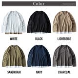 tシャツ メンズ トップス 長袖 重ね着風 ゆったり ロンt クルーネック | GENELESS | 詳細画像15