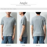 tシャツ メンズ 半袖 Vネック クルーネック 無地 半袖tシャツ おしゃれ | GENELESS | 詳細画像16