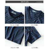tシャツ メンズ 半袖 ボーダー 半袖シャツ 夏 インナー Tシャツ おしゃれ | GENELESS | 詳細画像17