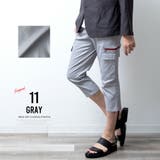 当店限定 カーゴパンツ メンズ スリム ストレッチ 七分丈 7分丈 ロング | GENELESS | 詳細画像23