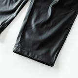 カーゴパンツ メンズ エコレザー ワイド カーゴ パンツ ゆったり | GENELESS | 詳細画像13