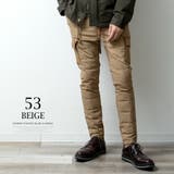 カーゴパンツ メンズ ダウン 暖かい ダウンパンツ ストレッチ 秋冬 スキニー | GENELESS | 詳細画像14