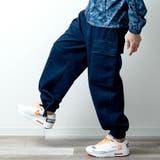 カーゴパンツ メンズ デニム カーゴ ゆったり ワイドパンツ 春 ジーパン | GENELESS | 詳細画像14