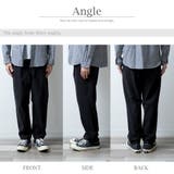 ワイドパンツ メンズ 裏起毛 ストレッチ 暖かい レギパン 軽量 ゆったり | GENELESS | 詳細画像23