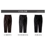 スラックス メンズ イージーパンツ 起毛 ストレッチ テーパードパンツ 秋冬 | GENELESS | 詳細画像11 