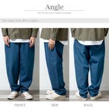 ワイドパンツ メンズ デニム バルーンパンツ ワイドデニム ゆったり | GENELESS | 詳細画像21