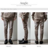 スキニーパンツ メンズ コーデュロイ ストレッチ スキニー パンツ スリム | GENELESS | 詳細画像14