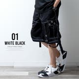 カーゴパンツ メンズ ワイド テック ワイドパンツ アイレット付き 2WAY | GENELESS | 詳細画像10