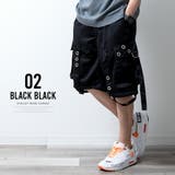 カーゴパンツ メンズ ワイド テック ワイドパンツ アイレット付き 2WAY | GENELESS | 詳細画像14