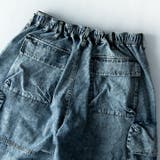 カーゴパンツ メンズ ゆったり デニム ケミカルウォッシュ ジーパン | GENELESS | 詳細画像24