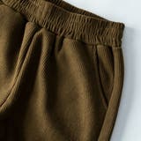 ワイドパンツ メンズ コーデュロイ 裏ボア 裏シャギー ベロア ズボン ワイド | GENELESS | 詳細画像43 