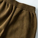 ワイドパンツ メンズ コーデュロイ 裏ボア 裏シャギー ベロア ズボン ワイド | GENELESS | 詳細画像45 