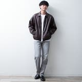 レザージャケット メンズ フェイクレザー アウター 秋冬 エコレザー ブルゾン | GENELESS | 詳細画像13 