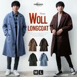 トレンチコート メンズ 冬 ロング ビジネス アウター チェスターコート | GENELESS | 詳細画像1