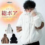 パーカー メンズ ファー 暖かい ジップパーカー パーカ オーバーサイズ | GENELESS | 詳細画像1