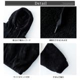 パーカー メンズ ファー 暖かい ジップパーカー パーカ オーバーサイズ | GENELESS | 詳細画像11