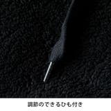 パーカー メンズ ファー 暖かい ジップパーカー パーカ オーバーサイズ | GENELESS | 詳細画像13