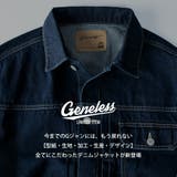 デニムジャケット メンズ Gジャン ジージャン デニムジャケット ゆったり | GENELESS | 詳細画像2