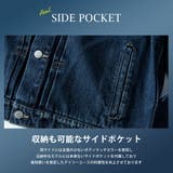 デニムジャケット メンズ Gジャン ジージャン デニムジャケット ゆったり | GENELESS | 詳細画像8