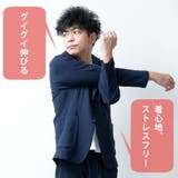 セットアップ メンズ テーラード ジャケット  暖かい 裏起毛 超伸縮 | GENELESS | 詳細画像23 