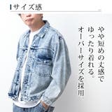 ジージャン メンズ デニムジャケット オーバーサイズ ゆったり デニム | GENELESS | 詳細画像5