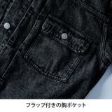 ジージャン メンズ デニムジャケット オーバーサイズ ゆったり デニム | GENELESS | 詳細画像19