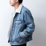 デニムジャケット メンズ 裏ボア ジージャン Gジャン デニム アウター | GENELESS | 詳細画像13