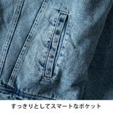 デニムジャケット メンズ 裏ボア ジージャン Gジャン デニム アウター | GENELESS | 詳細画像20